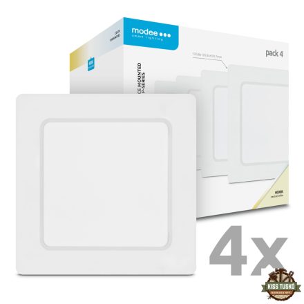 Modee LED Panel Négyzet - Felszerelhető P-series 6W 4000K (660 lumen) P4 ERP
