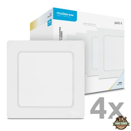 Modee LED Panel Négyzet - Felszerelhető P-series 6W 6000K (660 lumen) P4 ERP
