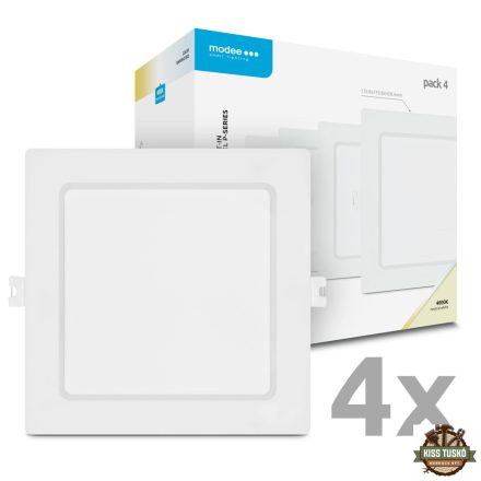 Modee LED Panel Négyzet - Beépíthető P-series 12W 4000K (1320 lumen) P4 ERP