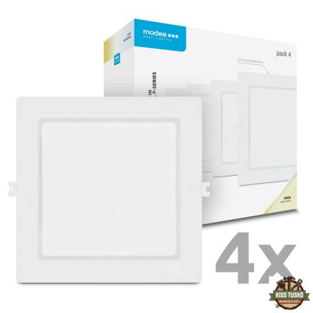 Modee LED Panel Négyzet - Beépíthető P-series 18W 4000K (1980 lumen) P4 ERP