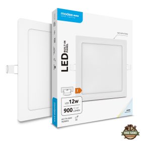   Modee Lighting LED Panel Négyzet - Beépíthető 12W 6000K (900 lumen) A-series