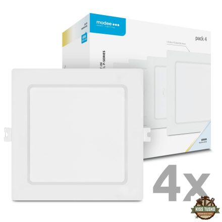 Modee LED Panel Négyzet - Beépíthető P-series 12W 6000K (1320 lumen) P4 ERP