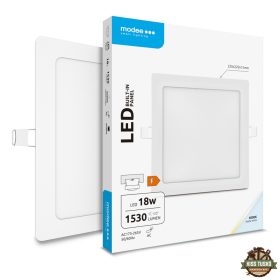   Modee Lighting LED Panel Négyzet - Beépíthető 18W 6000K (1530 lumen) A-series