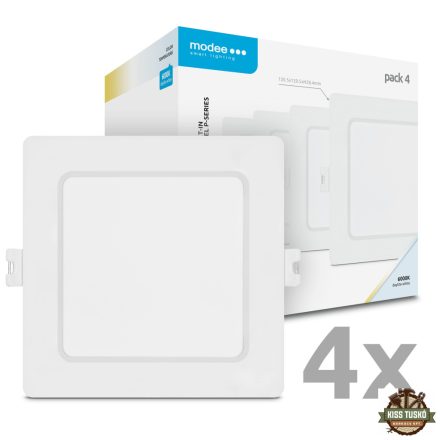Modee LED Panel Négyzet - Beépíthető P-series 6W 6000K (660 lumen) P4 ERP