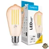Modee LED Izzó Filament Amber ST64 4W E27 320° 1800K (360 lumen)