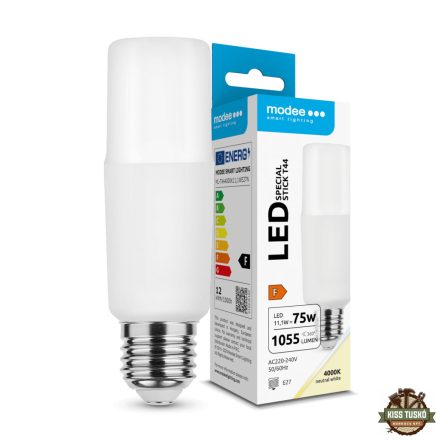 Modee Lighting LED Special Stick T44 11,1W E27 200° 4000K (1055 lumen) ERP