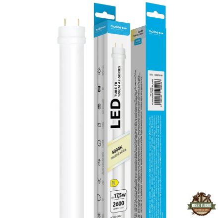 Modee Lighting LED Fénycső T8 1200mm 17,5W 4000K A2-series (2600 lumen) ERP B1