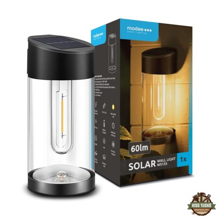 Modee Lighting LED Szolár Napelemes Fali Lámpa WS135 (60 lumen)