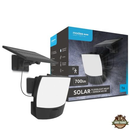Modee Lighting LED Szolár Napelemes Reflektor WS140 + sensor (700 lumen)