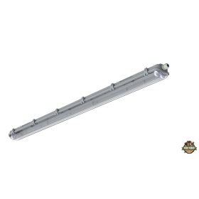   Modee Por-és Páramentes Armatúra 1200mm Üres 2xT8 (1289x93x62mm) A2-series