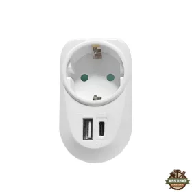 Technik Professional Elosztó Fali 1 utas + USB-A+C 16A