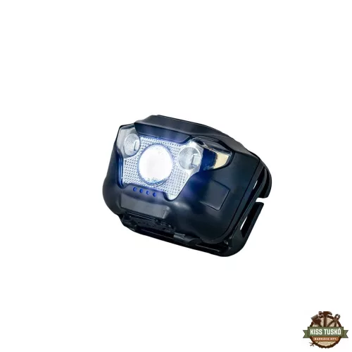 Technik Fejlámpa H22 (akkumulátoros / 3xAAA) XPG3 LED + Type-C (300 lumen)