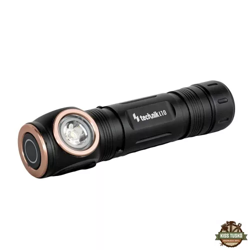 Technik Fejlámpa L10 (+1x18650 2600mAh) SST25 + USB-C (1000 lumen)