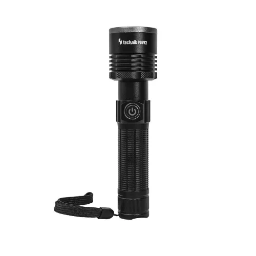 Technik Elemlámpa P26V2 (+1x18650 2000mAh) LED + USB-C (1000 lumen)