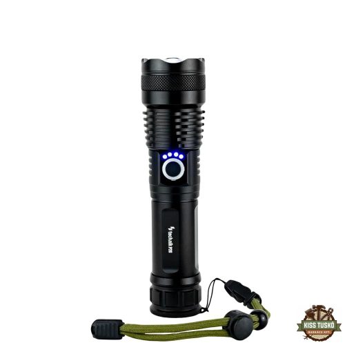 Technik Elemlámpa P26 (+1x26650 3500mAh) P50 LED + USB-C (1000 lumen)