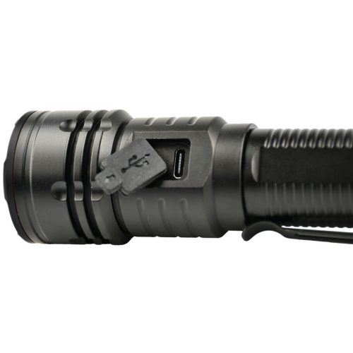 Technik Elemlámpa P27 (1x18650 2200mAh) 3XTE LED + USB-C (1500 lumen)