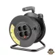 Technik Professional Kábeldob 4-er 25m 1,5mm2 (fekete) 16A