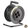 Technik Professional Kábeldob 4-er 50m 1,5mm2 (fekete) 16A