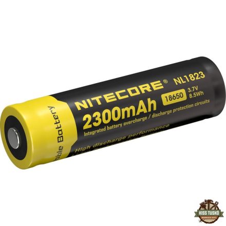 Nitecore Kellék Akkumulátor 18650 NL1823 2300mAh 3,7V B1