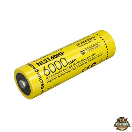 Nitecore Kellék Akkumulátor 21700 NL2160HP 6000mAh 3,6V B1