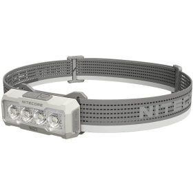   Nitecore Fejlámpa NU27 (Beépített Akkumulátor) 4x MCT UHE LED (600 lumen) Szürke