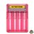 Nitecore Kellék Akkumulátor Gyorstöltő Q4 - Pink