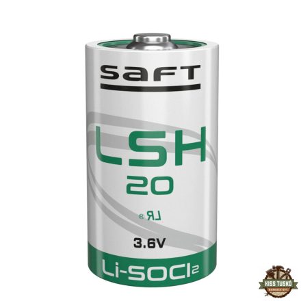 Saft Lithium Góliát Elem LSH20 D 3,6V 4000mA