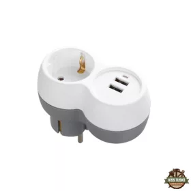 Technik Professional WG Elosztó Fali 1 utas + 2 USB-A 16A