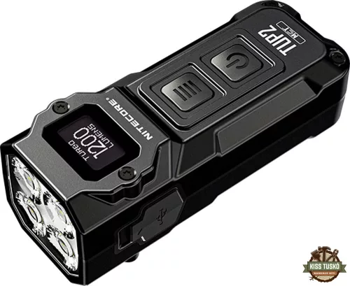 Nitecore Elemlámpa TUP 2 (Akkumulátoros) MCT UHE LED (1200 lumen) Fekete