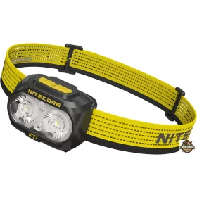   Nitecore Fejlámpa UT27 (akkumulátoros) 2x MCT UHE LED (800 lumen) Fekete