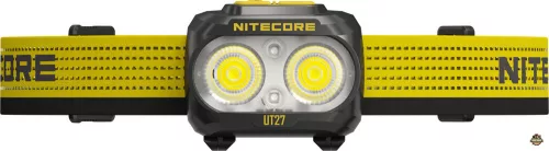 Nitecore Fejlámpa UT27 (akkumulátoros) 2x MCT UHE LED (800 lumen) Fekete