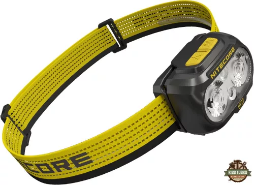 Nitecore Fejlámpa UT27 (akkumulátoros) 2x MCT UHE LED (800 lumen) Fekete