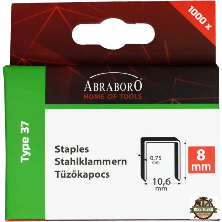 CHILITAC H-37 típusú tűzőkapocs - 10.0 | 10.6 | 0.75