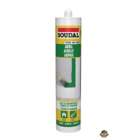 Festhető akril tömítő - Fehér - 280 ml