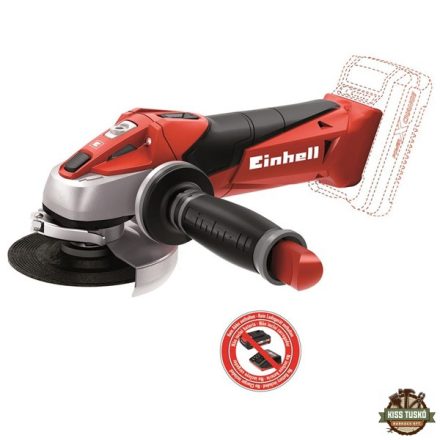 Einhell 4431110 PXC TE-AG 18 Li-Solo akku és töltő nélkül akkumulátoros sarokcsiszoló