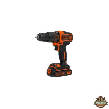 Black&Decker BDCHD18K 18V 1,5Ah kofferben akkus ütvefúró-csavarozó