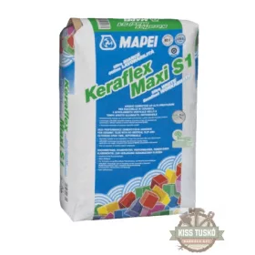 MAPEI KERAFLEX MAXI S1 FEHÉR 25KG csemperagasztó