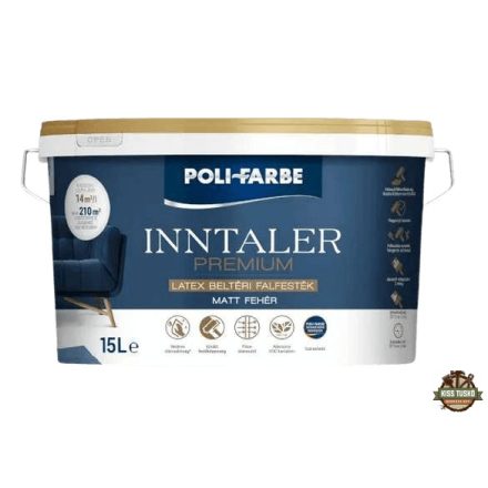 Poli-Farbe Inntaler Premium Latex Beltéri Falfesték - 15 Liter