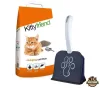 2 db Kitty Friend Clumping csomósodó bentonit macskaalom 5l + Macskaalom Lapát Tartóval