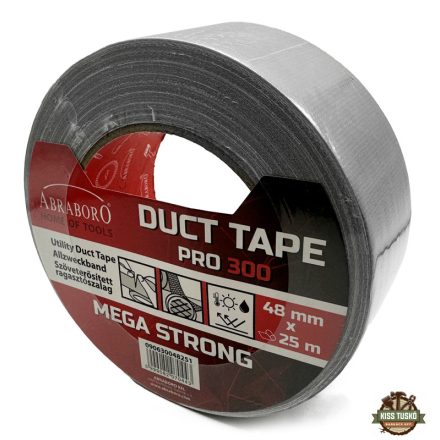 DUCT TAPE - szöveterősített ragasztószalag - 48 x 25, ezüst