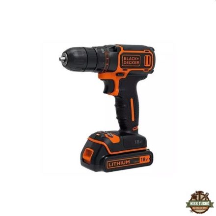 Black&Decker BDCDC18-QW 18V 1.5Ah Li-Ion akkus fúrócsavarozó