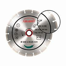 Univerzális gyémánttárcsa 230 mm No.16