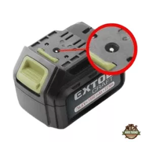   Extol Craft pótakku 402420 akkus fúrócsavarozóhoz - 16,6V