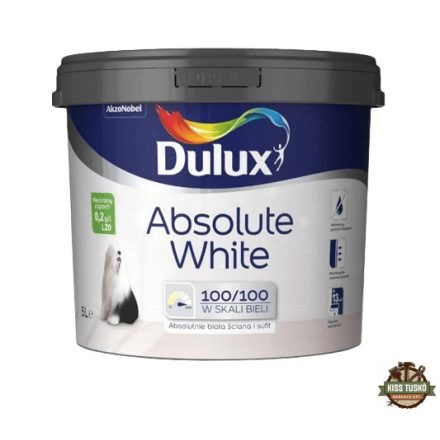 Dulux Absolute White beltéri falfesték - 5 Liter
