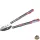 Ágvágó olló; rávágó, tapadásmentes él, max.45mm vágás, teleszkópos ellipszis ALUnyél, gumírozott fogantyú, 670-940 mm