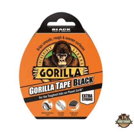 Gorilla Tape Black - Extra Erős Ragasztószalag - 11 méter