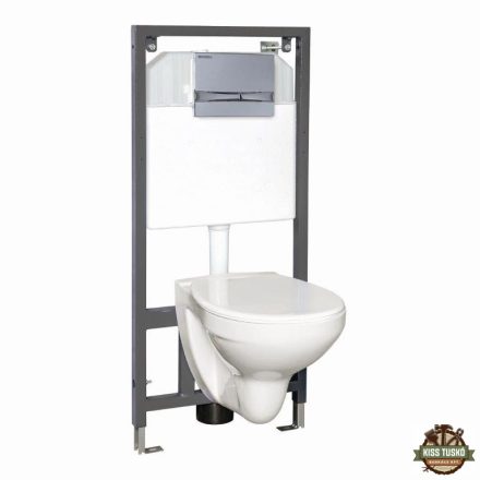 Rossa Adriatic Chrome falba építhető WC tartály szett