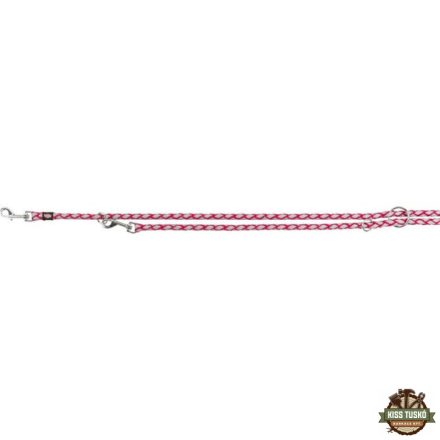 Trixie Cavo hosszabbítható fényvisszaverő póráz, L-XL: 2,00m/18mm fuchsia