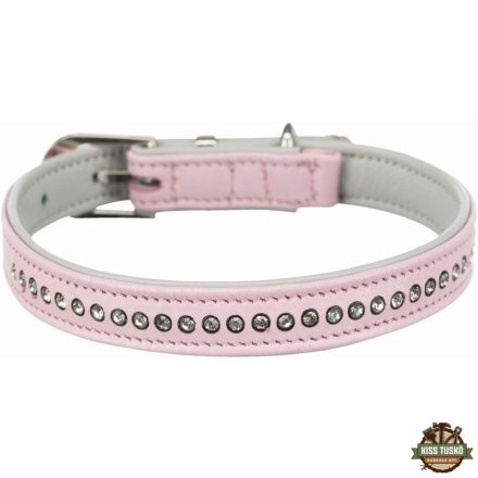 Trixie Nyakörv Active Comfort Strasszkövekkel XXS–XS 17–21cm/12mm Pink