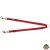 Trixie Premium póráz kettős vezetővel XS–M 40–70 cm/15mm piros